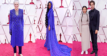 Oscar 2021: todos los vestidos de la alfombra roja